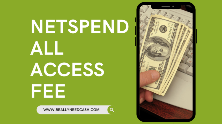 NetSpend All Access Fee