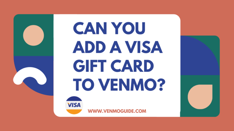 can you add a visa gift card to venmo