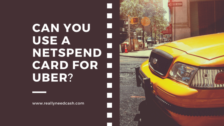 can you use a netspend card for uber