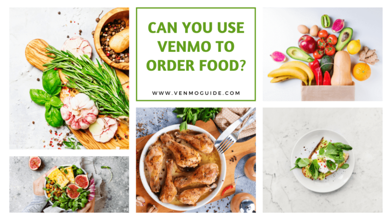 can you use venmo to order food