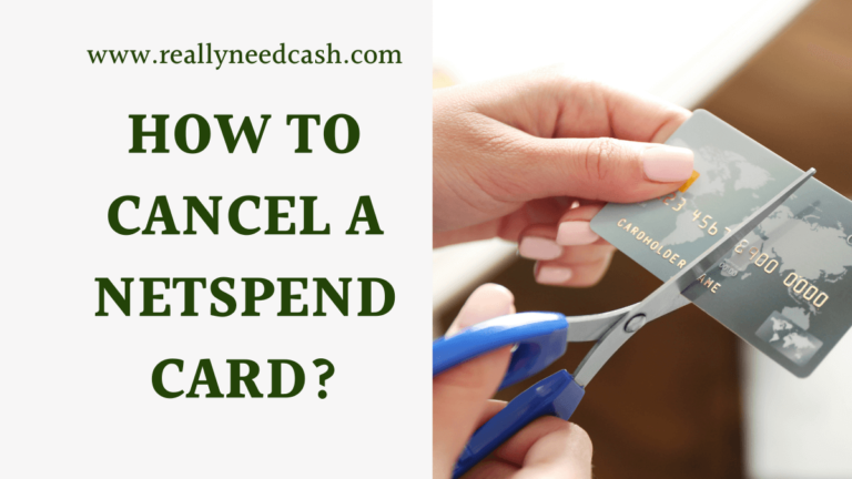 how to cancel a netspend card order