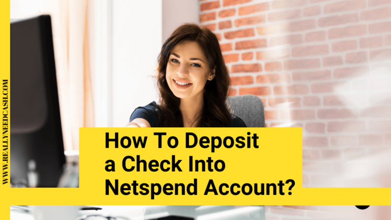 how to deposit a check into a netspend account