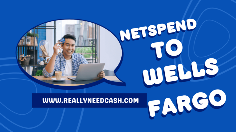 how to send money from wells fargo to netspend