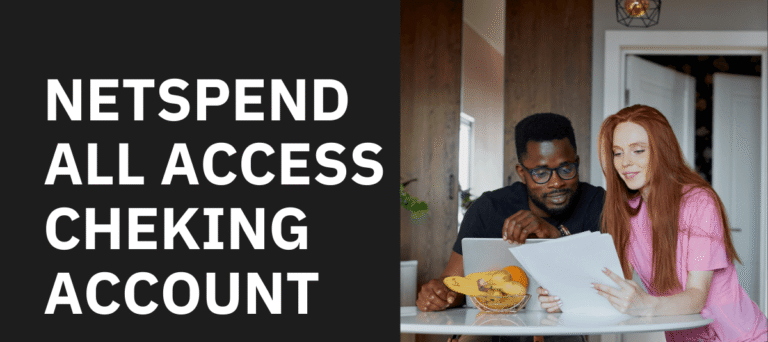 netspend all access checking account