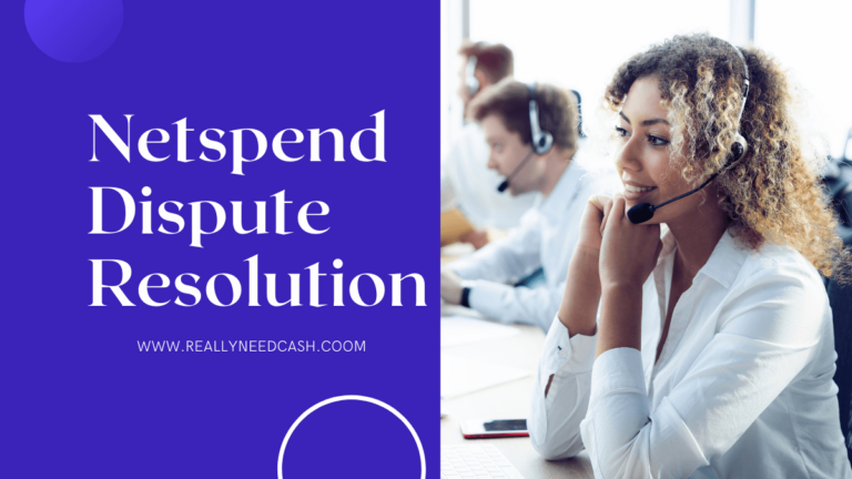 netspend dispute resolution