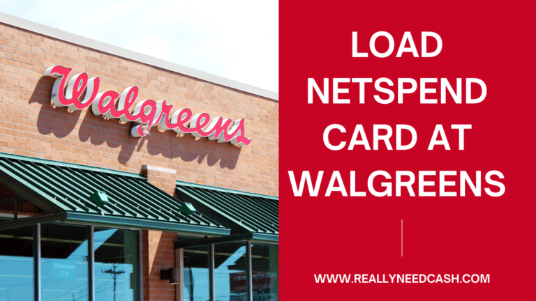 can i load my netspend card at walgreens