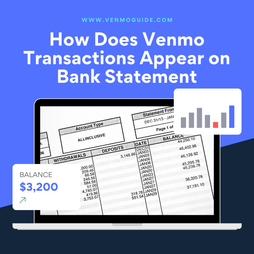 How Does Venmo Transactions Appear on Bank Statement