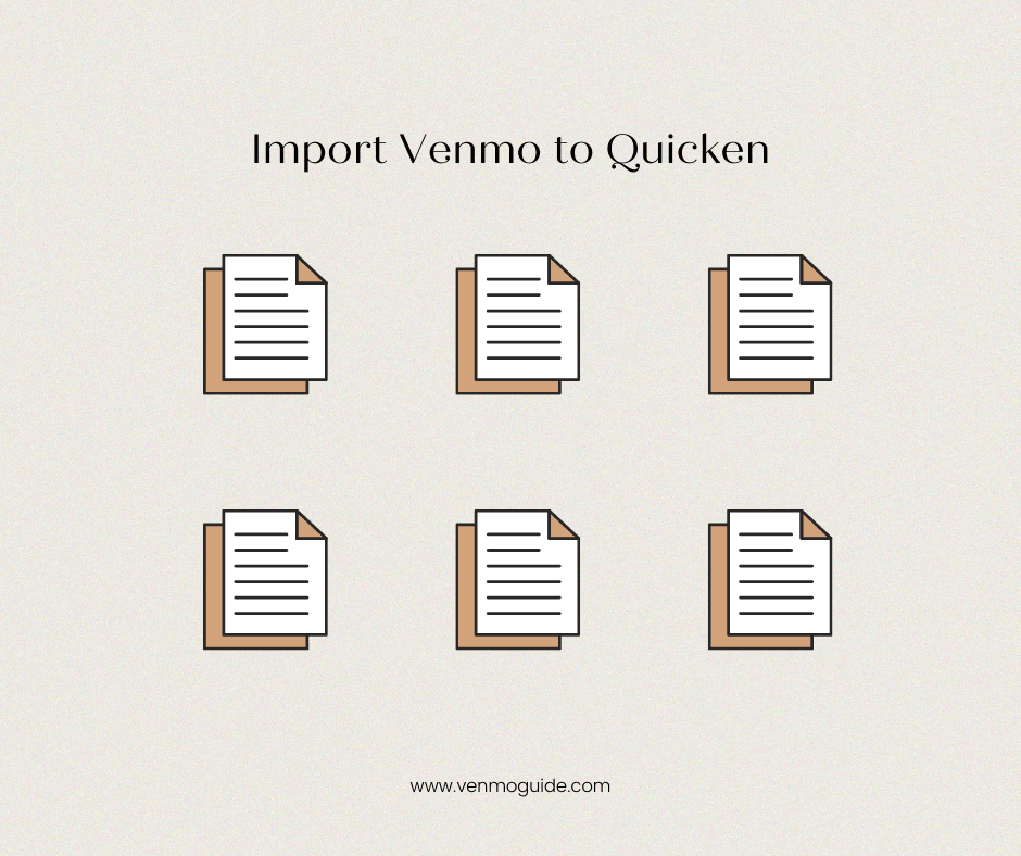 Import Venmo to Quicken
