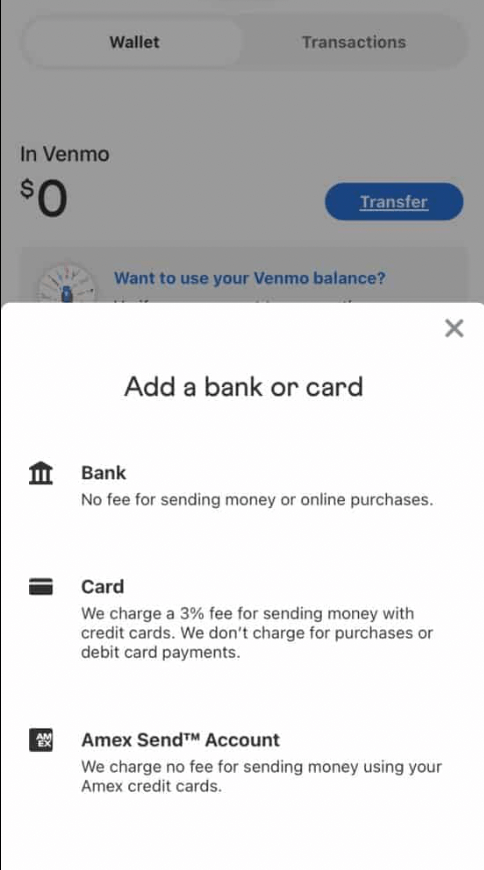 Venmo Form Submission Error