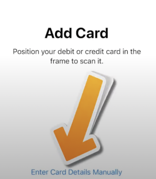 Enter Venmo Card Details 