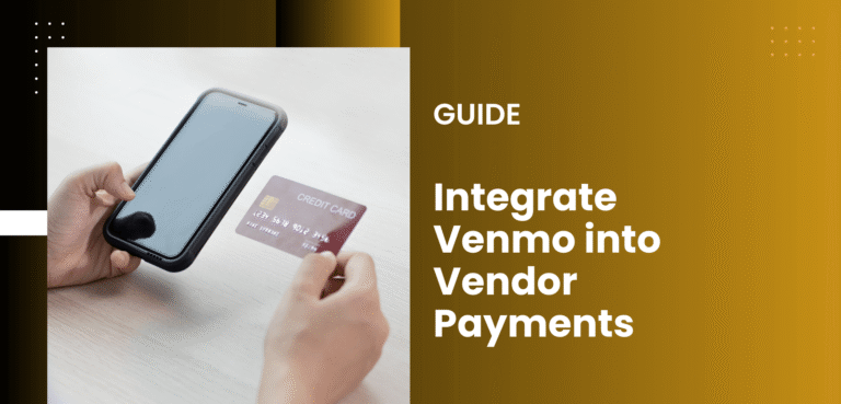 Integrate Venmo into Vendor Payments